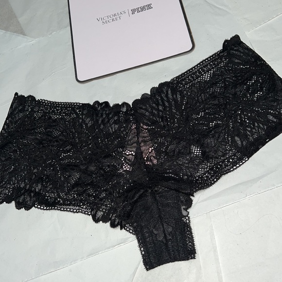 Victoria's Secret Lace Black Shortie Panty XL - Picture 5 of 14